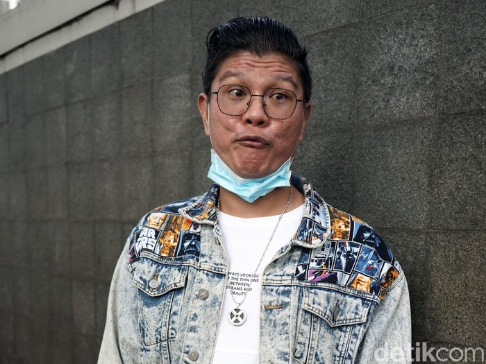 Andika Mahesa saat ditemui di kawasan Trans TV.