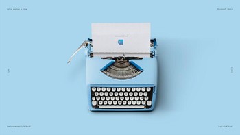 Microsoft Word bukannya jadi software tapi hardware alias mesin ketik. Foto: Luli Kibudi/Bored Panda