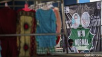 Hari ini merupakan hari ketiga kawasan Pasar Tanah Abang kembali dibuka di masa transisi pembatasan sosial berskala besar (PSBB).
