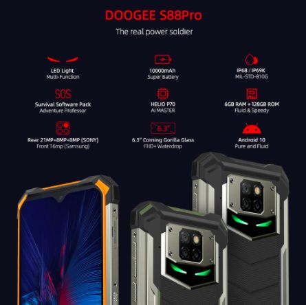 Doogee S88 Pro