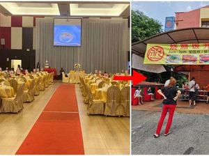 Gedung Pesta Diubah Jadi Gerai Chicken Rice Demi Gaji Pegawai