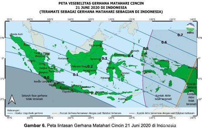 Gerhana Matahari Cincin akan Singgah ke Jatim, Ini 7 Wilayah yang Tak Kebagian