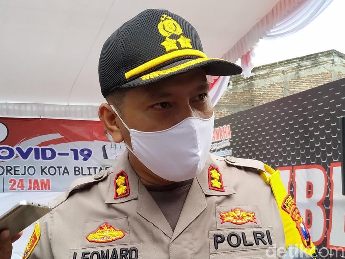 Kapolresta Blitar, AKBP Leonard M Sinambela