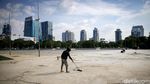 Potret Terkini Plaza Selatan Monas yang Kontroversial