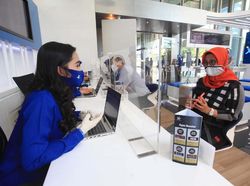 Potret Penerapan Protokol Kesehatan di Gerai XL