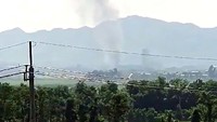 Sebelumnya, Korea Utara meledakkan gedung kantor kerja sama antar Korea di wilayahnya sendiri, Selasa (16/6). Yonhap via AP.