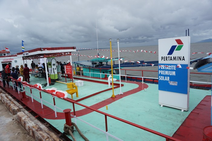 SPBU terapung di Kayong Utara