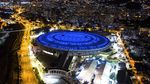 Warna-warni Stadion Maracana Brasil di Hari Jadi ke-70