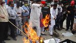 India Bakar dan Boikot Produk China Imbas Pertikaian Militer