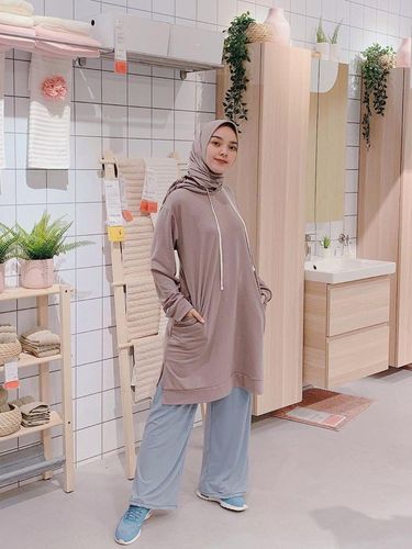 10 Mix  and Match  Celana  Kulot  untuk Hijabers