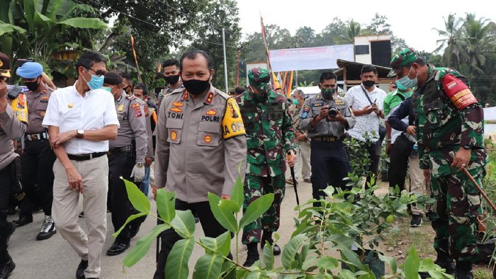 Forkopimda Sumbar meninjau Kampung Tangguh di Payakumbuh