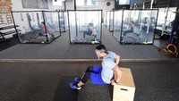 Pusat kebugaran South Bay Fitness di California menjadi contoh yang sangat menarik.  Baru-baru ini gym yang berlokasi di Redondo Beach itu telah dibuka kembali.   