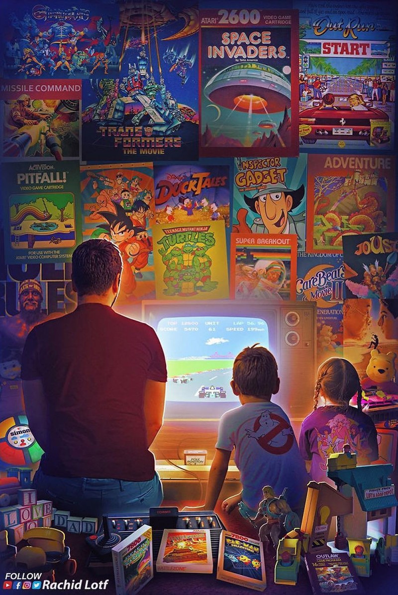 Ilustrasi gadget jadul