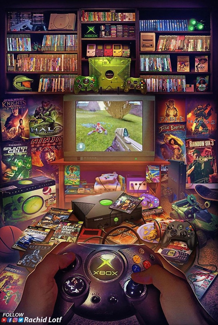 Ilustrasi gadget jadul