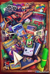 Ilustrasi gadget jadul