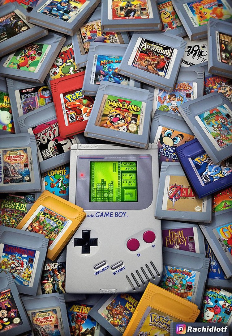 Ilustrasi gadget jadul