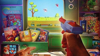 Serunya bermain Nintendo NES. Foto: Rachid Lotf