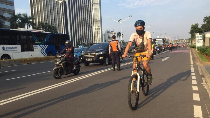 Jam Operasional Jalur Sepeda di Sudirman Diatur Pagi dan Sore