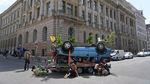 Mobil Ini Jadi Korban Aksi Demo Perubahan Iklim di Berlin