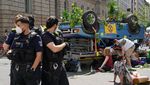 Mobil Ini Jadi Korban Aksi Demo Perubahan Iklim di Berlin