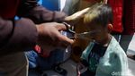 Gelaran Cukur Rambut Gimbal Anak Dieng Digelar Sederhana