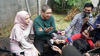 Pasha dan Adelia sempat menjalani LDR pada awal pandemi Corona. Pool/Palevi S/detikFoto.
