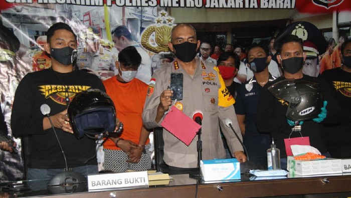 Penjambret Viral di Jalan Hayam Wuruk DItangkap