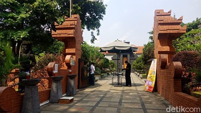 Potret TMII Dilengkapi Fasilitas Pencegahan Corona