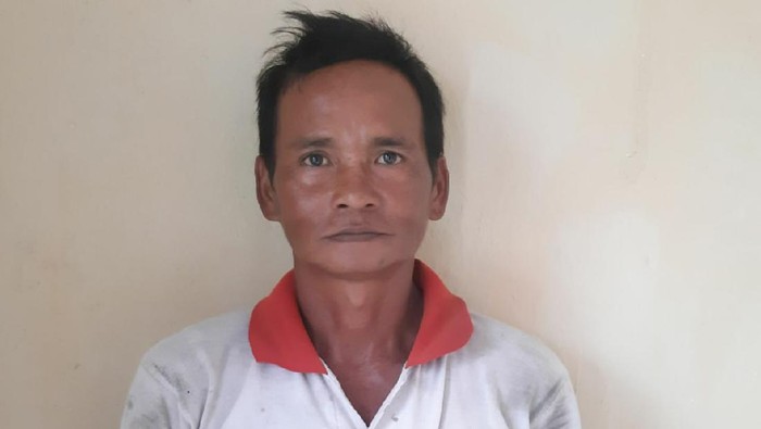 Rudi yang bacok kakek 70 tahun karena kesal anjing peliharaannya mati (Dok. Istimewa)