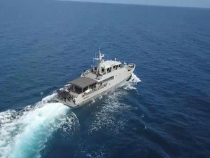 Video Kapal & Prajurit TNI AL Berlatih Tempur di Selat Makassar