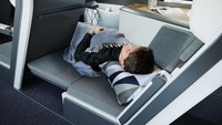 Jeffrey ONeill, pendiri dan CEO dari start-up Zephyr Aerospace, mengatakan bahwa bangku rancangannya ini bisa menyesuaikan diri di tengah pandemi Corona. (Foto: Zephyr Aerospace)