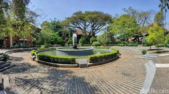 Hasil potret dengan mode panorama pada Realme X3 Superzoom (Fitraya Ramadhanny/detikcom)