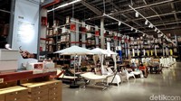 Dibukanya kembali IKEA Alam Sutera juga diiringi dengan penerapan protokol kesehatan.