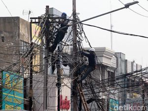 Kapan Ibu kota Bebas Kabel Semrawut di Udara?