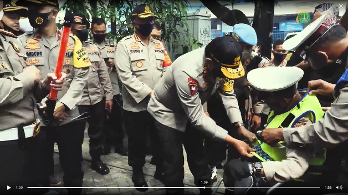 Kapolda Apresiasi Disabilitas Supeltas di Ciledug: Terima Kasih Polisi Dibantu