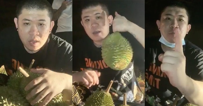 Lelang Durian Online di Tengah Kuburan