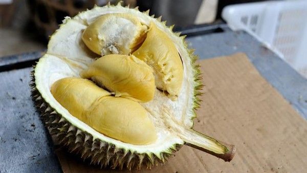 Lelang Durian Online di Tengah Kuburan