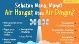Mandi Air Dingin Vs Air Hangat, Mana Lebih Sehat?