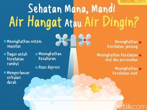 Mandi Air Dingin Vs Air Hangat, Mana Lebih Sehat?