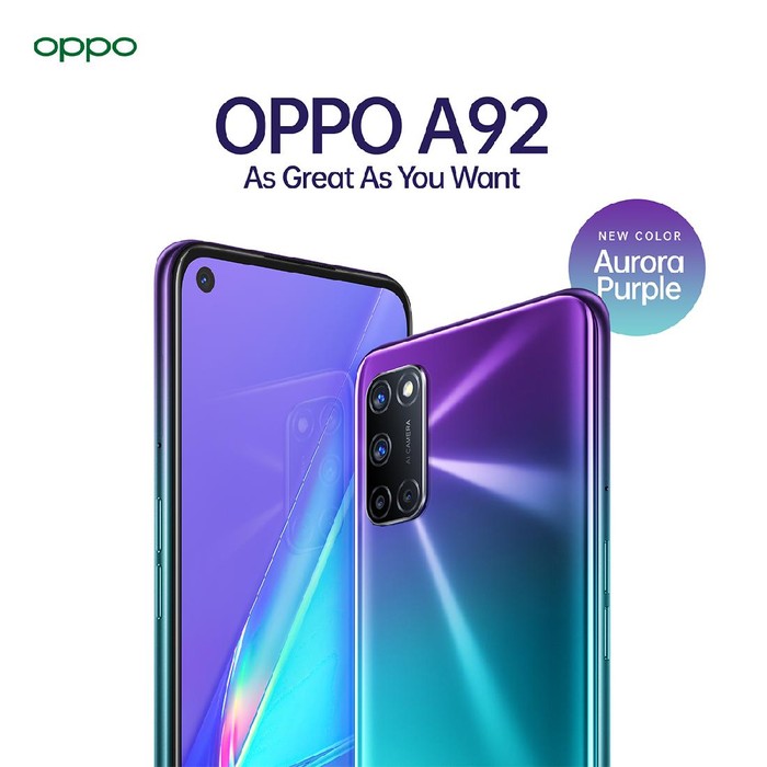 Kombinasi Memuaskan Oppo A92 Aurora Purple Tws Enco W11 Toy Story