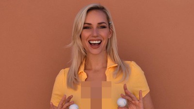 Potret Pegolf Seksi yang Tak Suka Pakai Celana Dalam di Lapangan