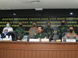 Khofifah: Sesuai Arahan Panglima & Kapolri, Kita Sinergi Tangani Corona