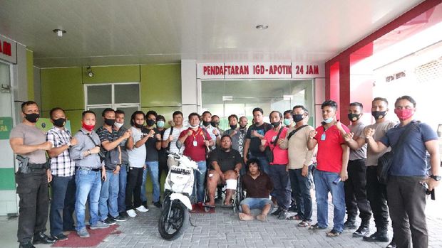 Polisi tangkap pencuri motor milik personel Brimob di Medan (dok. Istimewa)