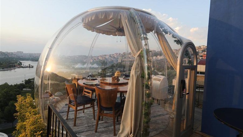 Restoran Turki Restoran Turki di Istanbul.