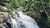Air terjun pertama dari sungai Pampang.