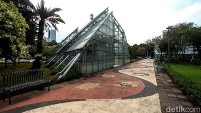 Taman Menteng Belum Bisa Ditongkrongin Gaes
