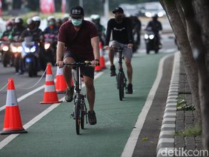 Protokol Kesehatan Kemenkes Anjurkan Jarak Aman 20 Meter Saat Bersepeda
