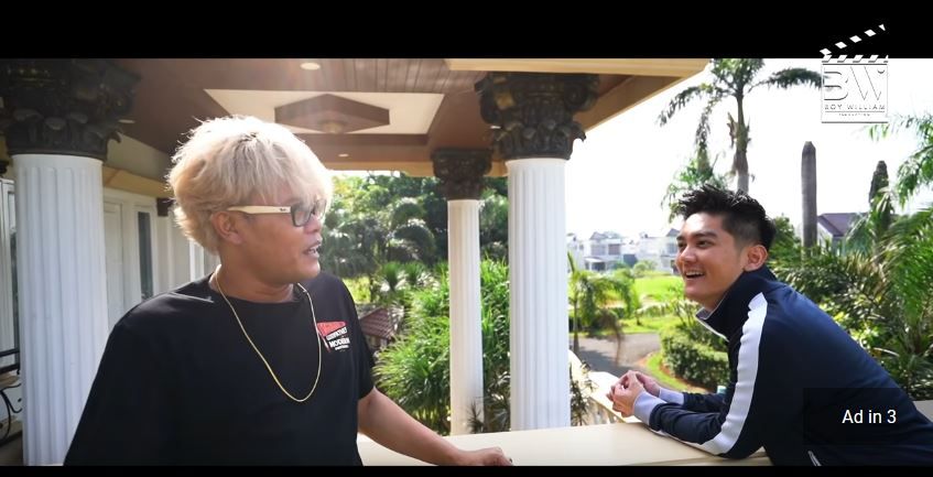 Boy William di rumah Sule