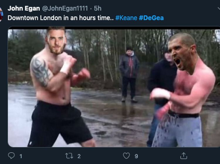 Ramai Meme De Gea, Termasuk Baku Hantam sama Roy Keane