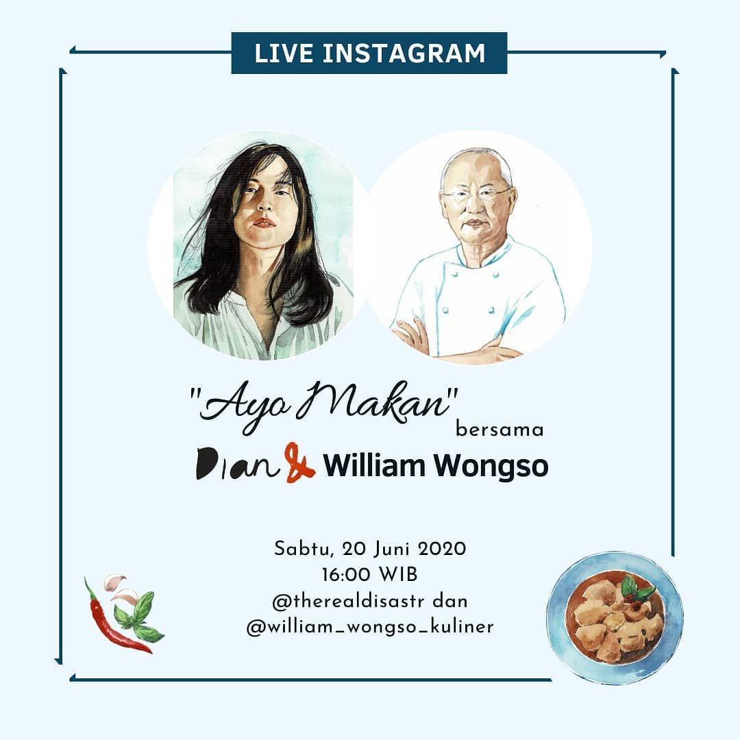 William Wongso dan Dian Sastro Bicara Soal Kuliner